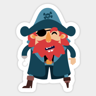 Cute Pirate Sticker